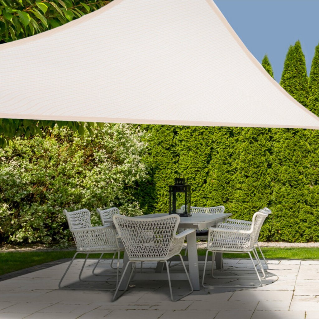 Autres marques toile d'ombrage 360x360x360 cm beige