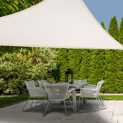 Autres marques toile d'ombrage 360x360x360 cm beige