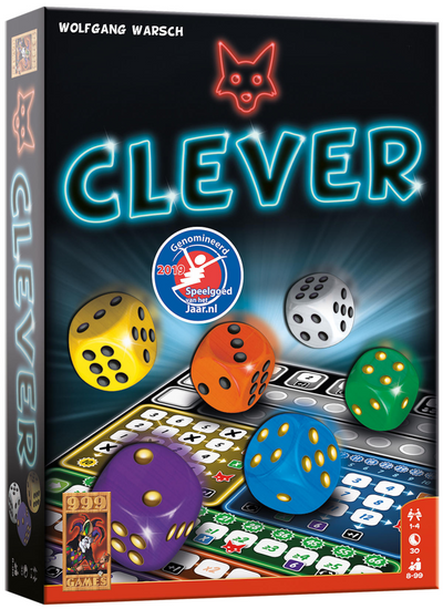 999 Games Dobbelspel Clever (NL)