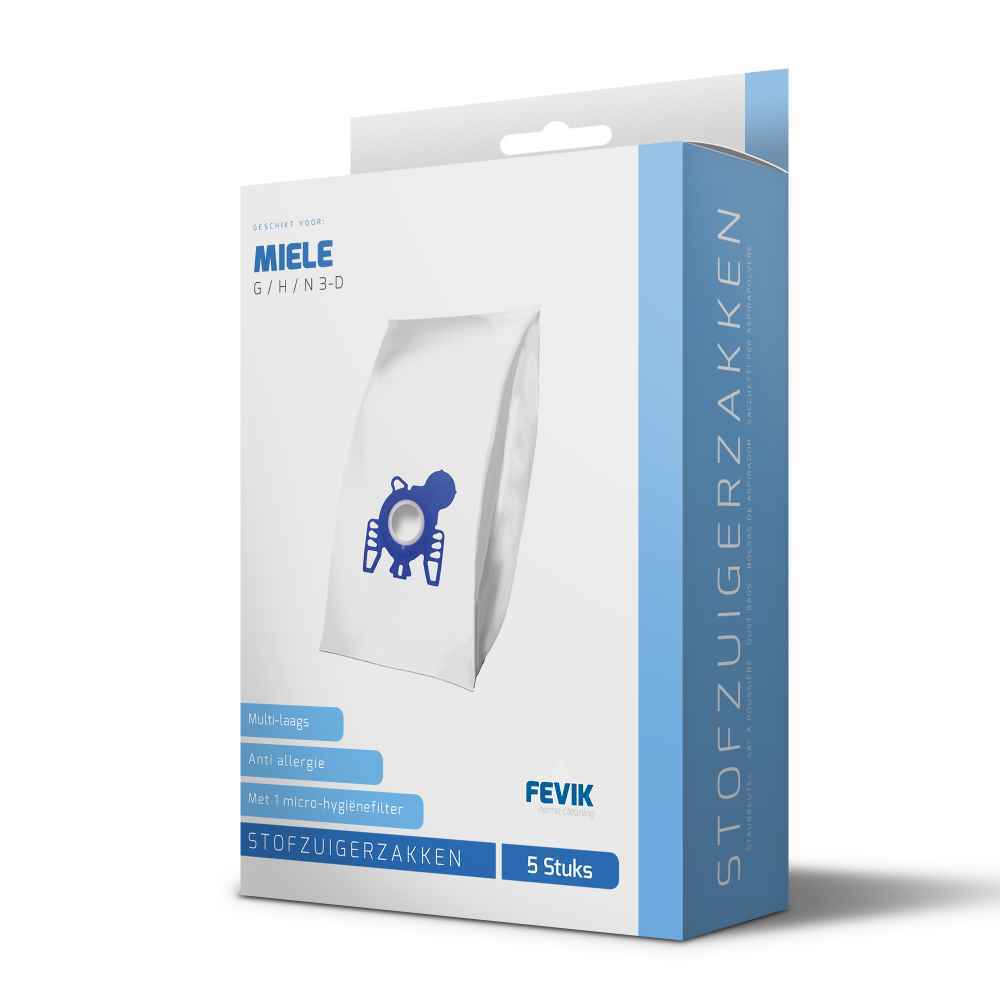 Sacs d'aspirateur Fevik Miele G N 3d 5 pièces