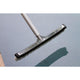 Brosse de piscine de luxe de luxe interline 45 cm en nylon en aluminium