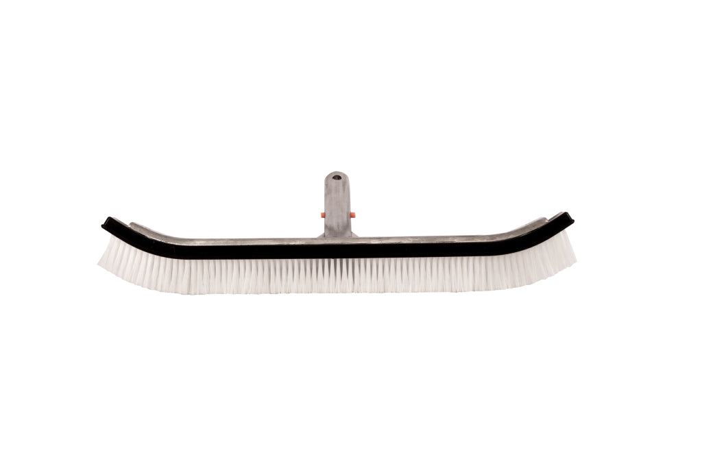 Brosse de piscine de luxe de luxe interline 45 cm en nylon en aluminium