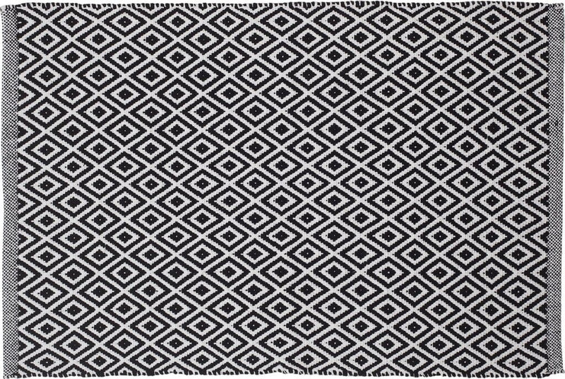 En peau de sceaux en peau de phoque scelaire badme 60x9cm coton noir