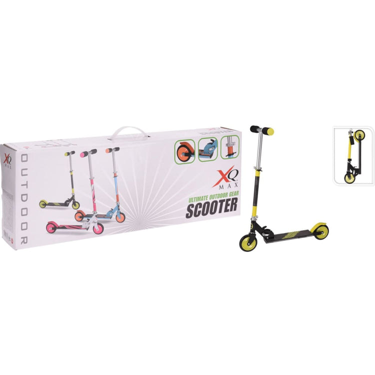 Xq max xq étape max pliable avec frein à pied noir et limité
