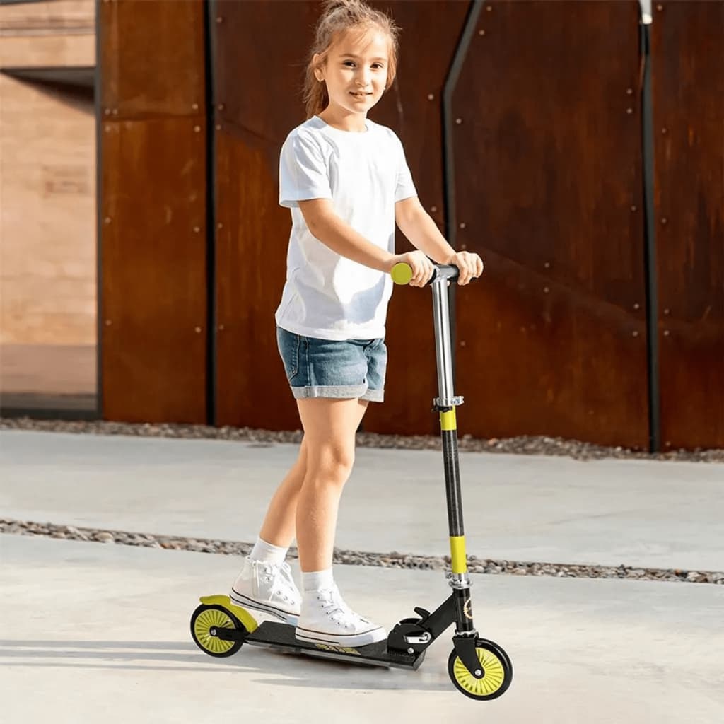Xq max xq étape max pliable avec frein à pied noir et limité