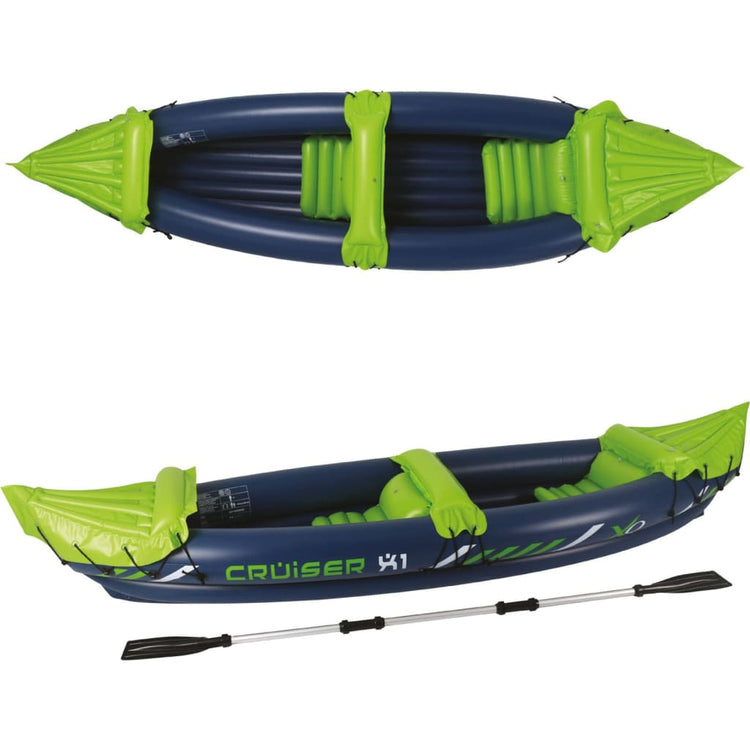 XQ Max XQ Max Kayak Cruiser X1 325X81X53 cm bleu et vert