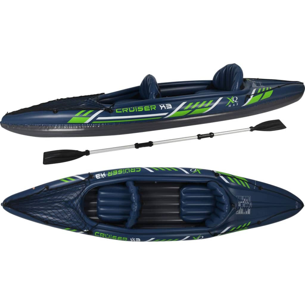 XQ Max XQ Max Kayak Cruiser x3 342x76x32 cm bleu et vert
