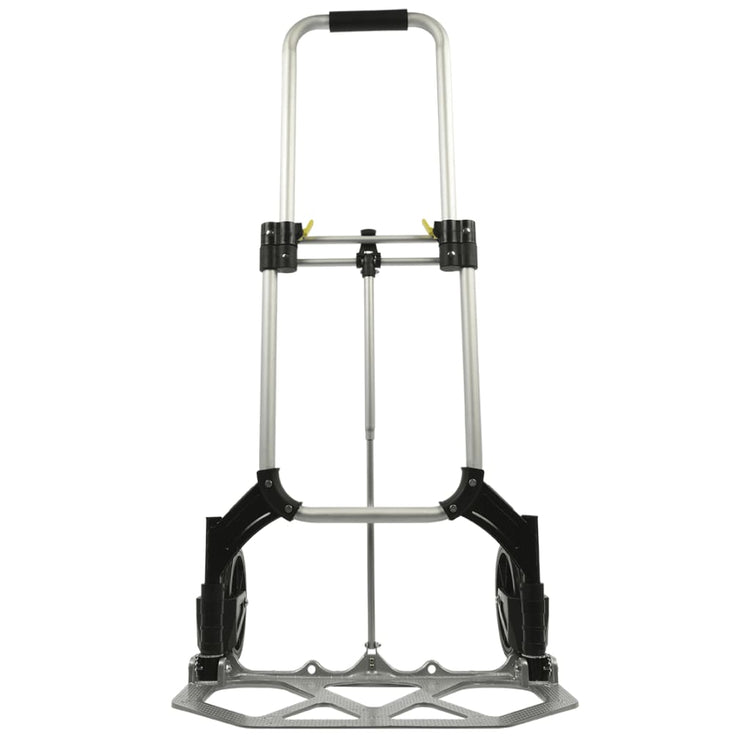 Proplus pliable à bagages chariot 70 kg en aluminium argent noir