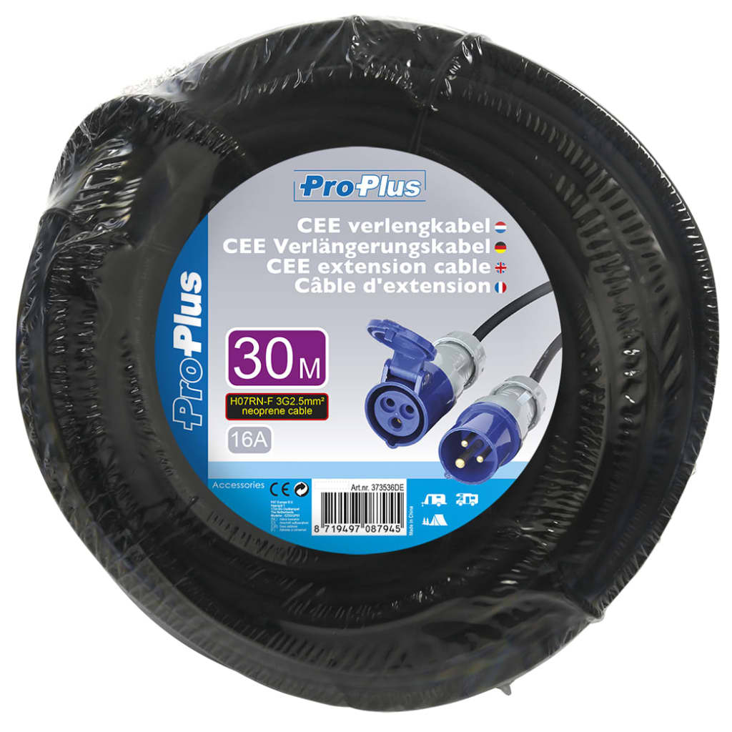 Câble d'extension de Proplus CEE 30 m