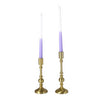 Autres marques Dip Dye Candle cire lilas 30,5x2,2 cm 4 pièces