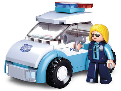 Sluban Girls Dream Series M38-B0600B Femme de police avec voiture de police 69 pièces
