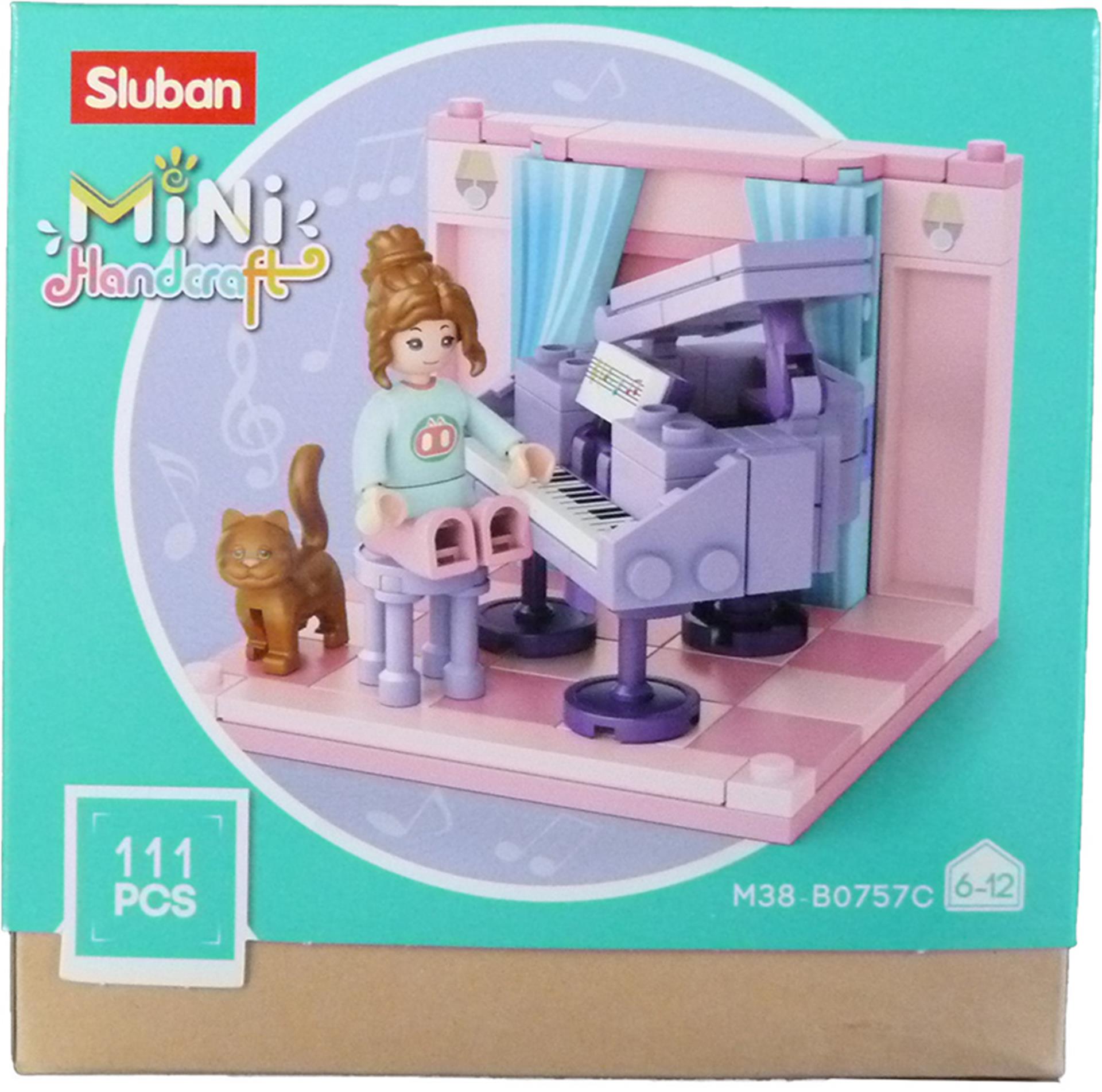 Salle d'étude de rêve pour fille Sluban (m38-b0757c)