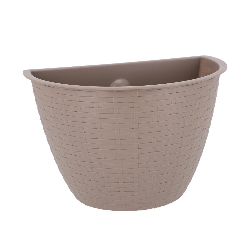 Autres marques jardinière murale Dijon 26 cm taupe