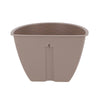 Autres marques jardinière murale Dijon 26 cm taupe