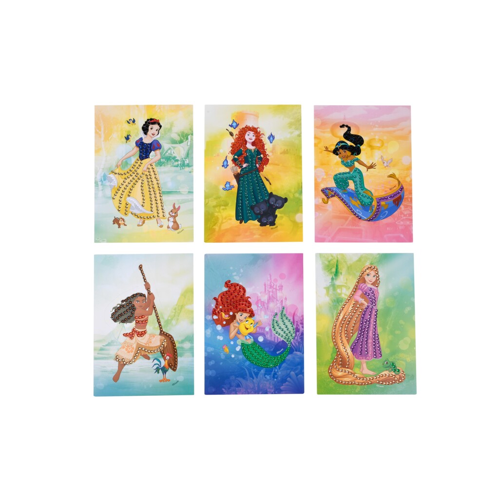 La peinture de diamant Disney Princess fait des autocollants