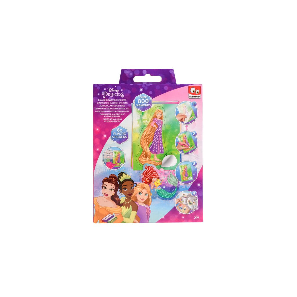 La peinture de diamant Disney Princess fait des autocollants