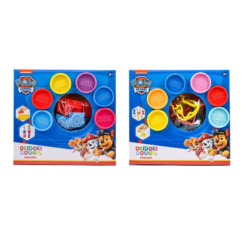PAW PATROL OKIDOKI Formes de pâte + nombres 2