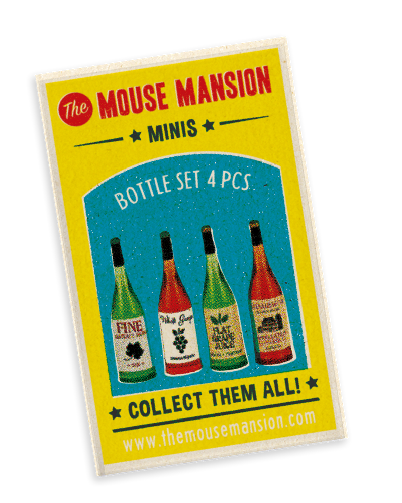 Les minis de la maison des souris : bouteilles