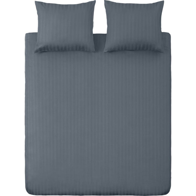 Dix cate coton satin simple couette couvercle de couverture 140x200 220 cm bleu foncé