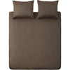 Dix coton coton satin simple housse de couverture
