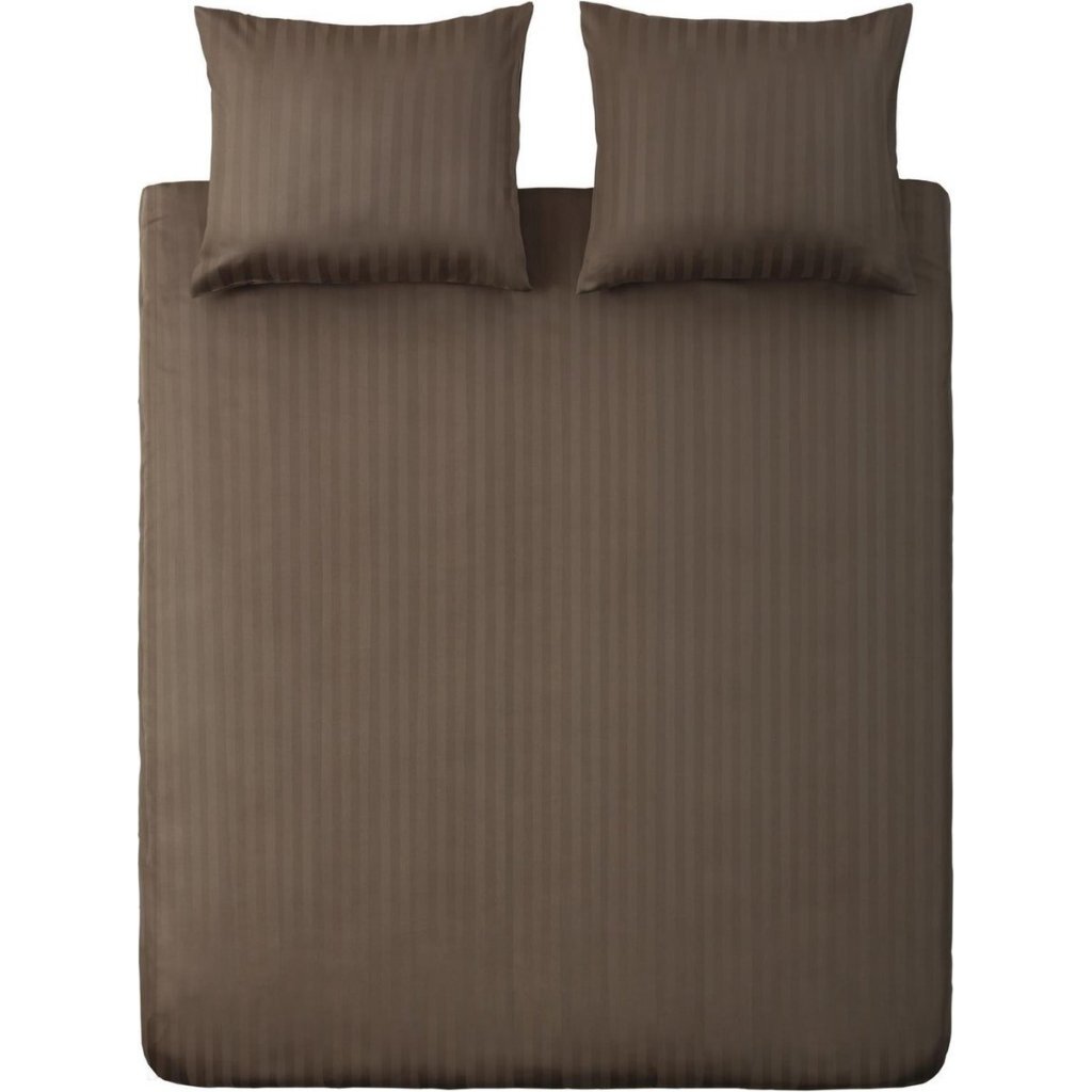 Dix coton coton satin simple housse de couverture