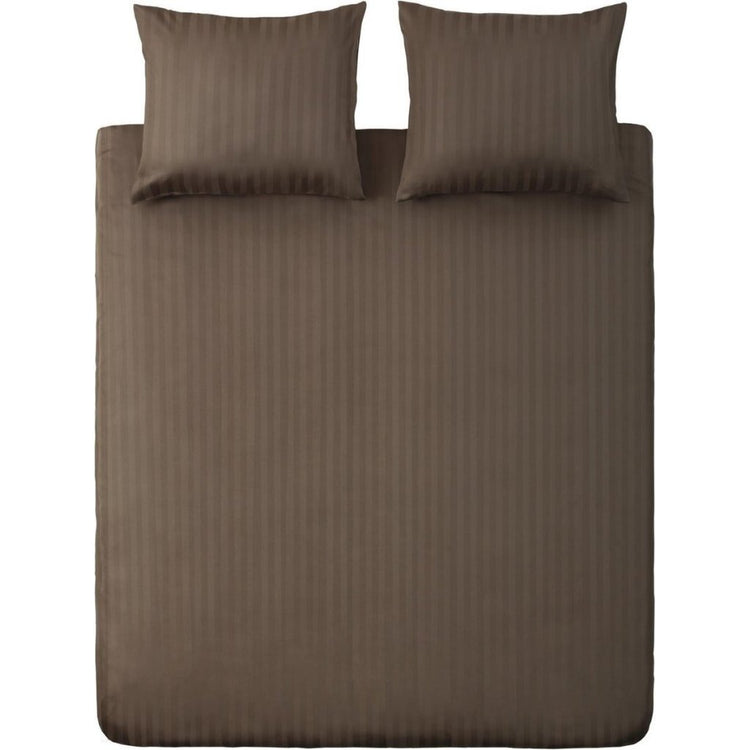 Dix coton coton satin simple housse de couverture