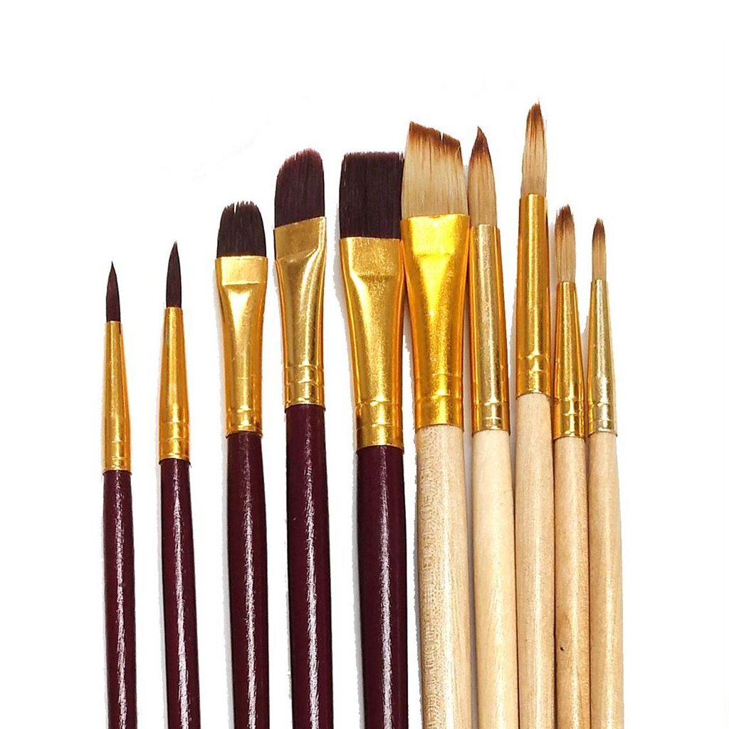 Nassau Nassau Brushes professionnels 10 pièces