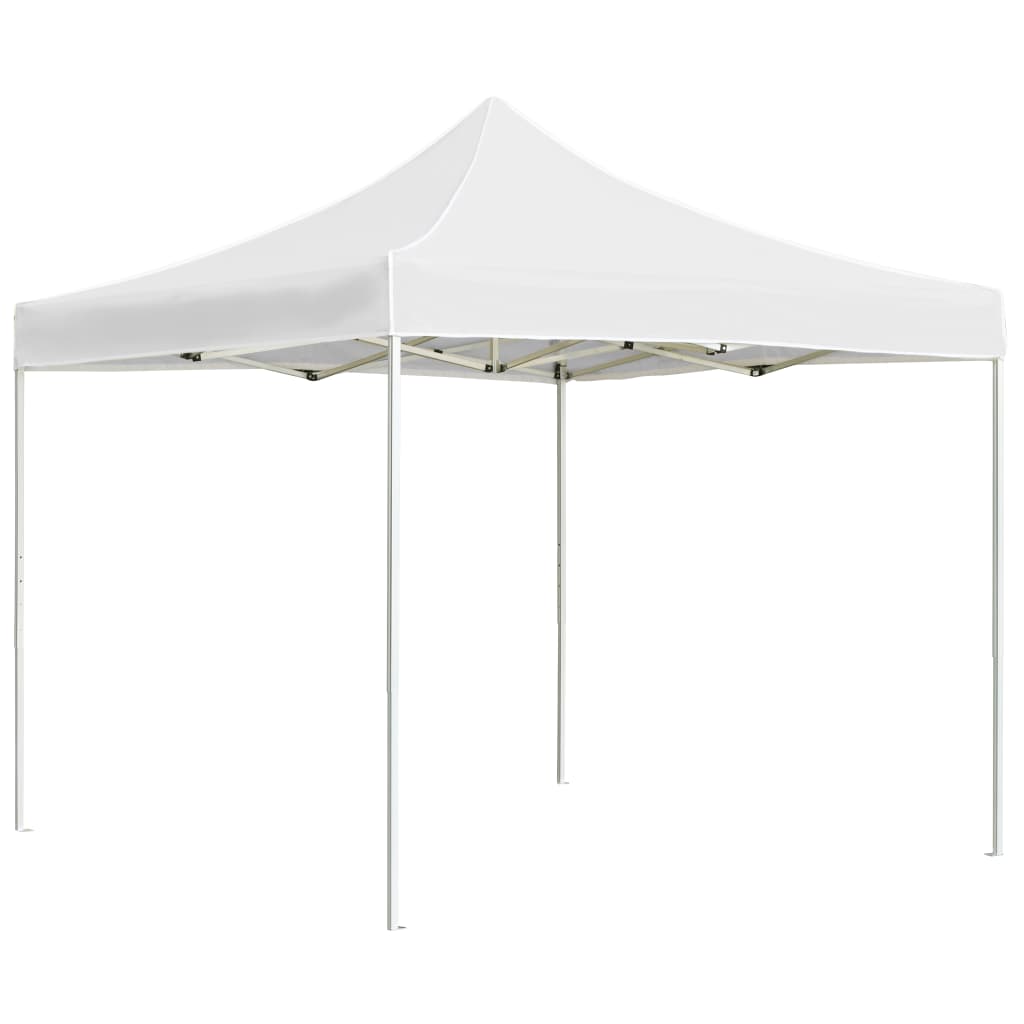 Vidaxl PartyTent pliable professionnellement 3x3 m en aluminium blanc