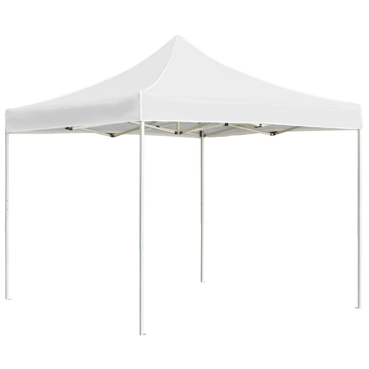 Vidaxl PartyTent pliable professionnellement 3x3 m en aluminium blanc