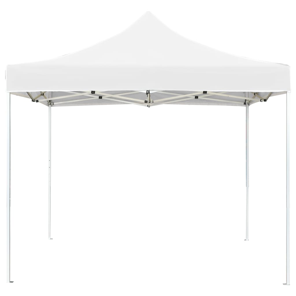 Vidaxl PartyTent pliable professionnellement 3x3 m en aluminium blanc