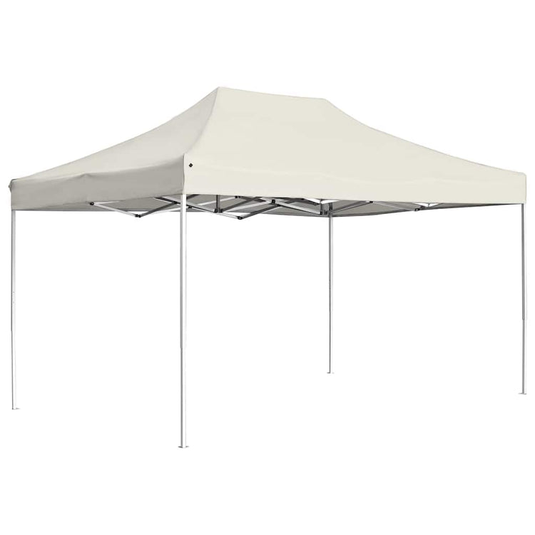 Vidaxl PartyTent pliable professionnellement 4,5x3 m de crème en aluminium