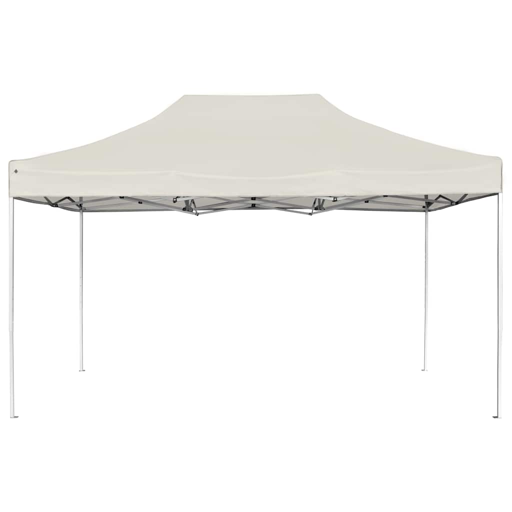 Vidaxl PartyTent pliable professionnellement 4,5x3 m de crème en aluminium