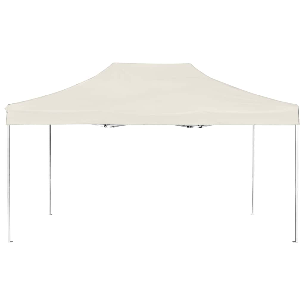 Vidaxl PartyTent pliable professionnellement 4,5x3 m de crème en aluminium