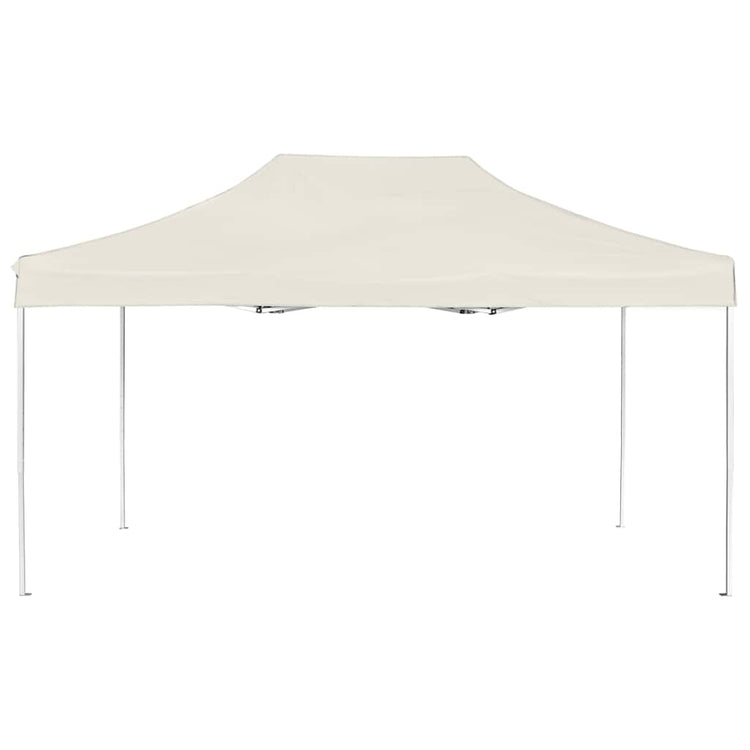 Vidaxl PartyTent pliable professionnellement 4,5x3 m de crème en aluminium