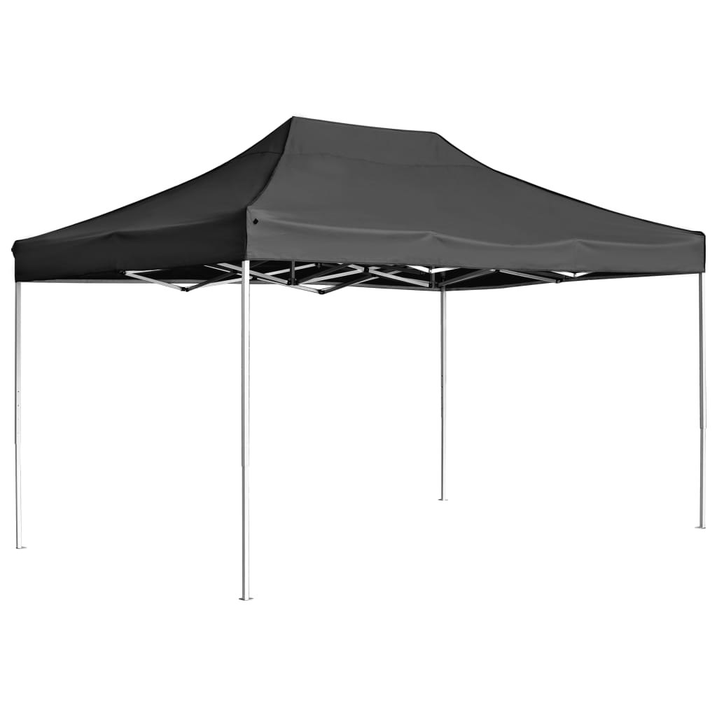 Vidaxl PartyTent pliable professionnellement 4,5x3 m anthracite en aluminium