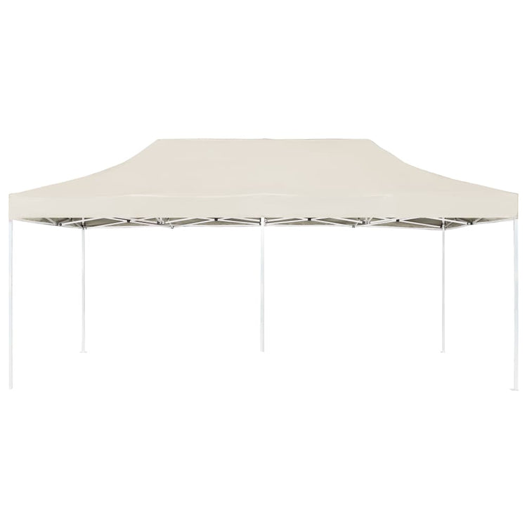 Vidaxl PartyTent pliable professionnellement 6x3 m crème en aluminium