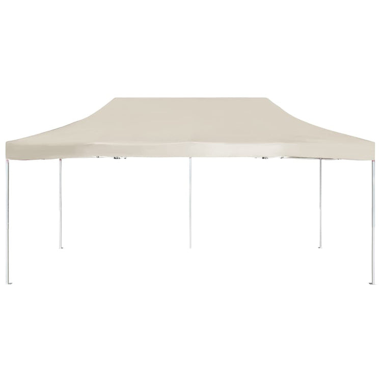 Vidaxl PartyTent pliable professionnellement 6x3 m crème en aluminium
