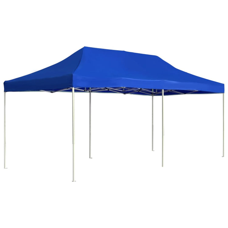 Vidaxl PartyTent pliable professionnellement 6x3 m bleu en aluminium