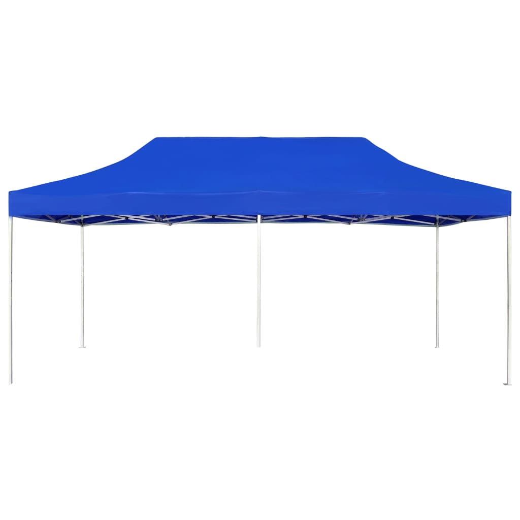 Vidaxl PartyTent pliable professionnellement 6x3 m bleu en aluminium