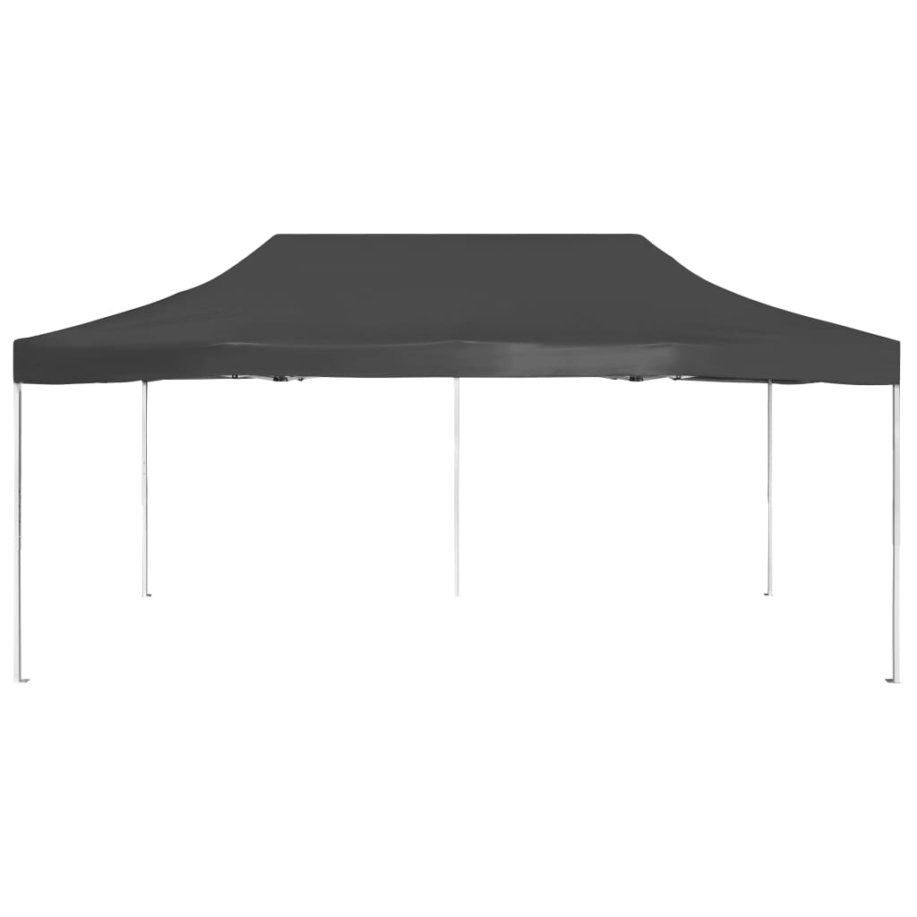 Vidaxl PartyTent pliable professionnellement 6x3 m anthracite en aluminium