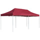 Vidaxl PartyTent pliable professionnellement 6x3 m de vin en aluminium Rood