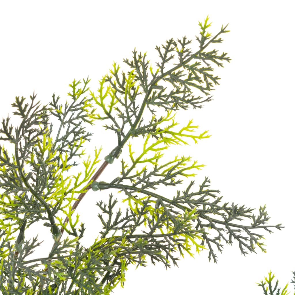 Vidaxl Plante artificielle avec cipres en pot à 150 cm vert