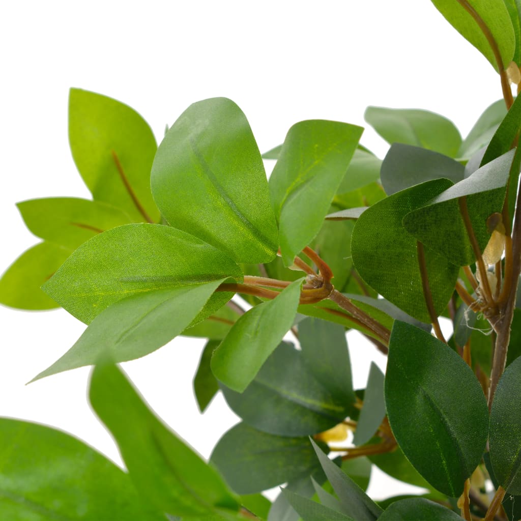 Vidaxl Plante artificielle avec laurier en pot 120 cm vert