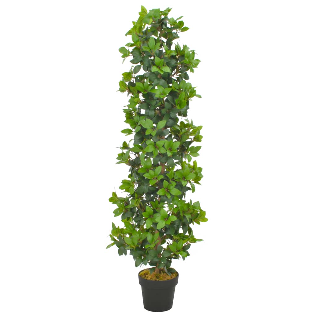 Vidaxl Plante artificielle avec arbre à feuilles de baie de pot 150 cm vert