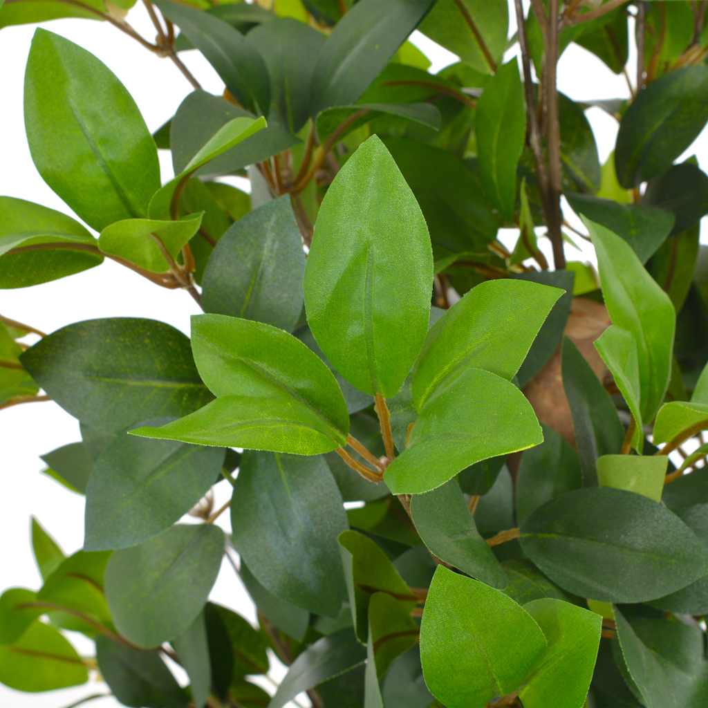 Vidaxl Plante artificielle avec arbre à feuilles de baie de pot 150 cm vert