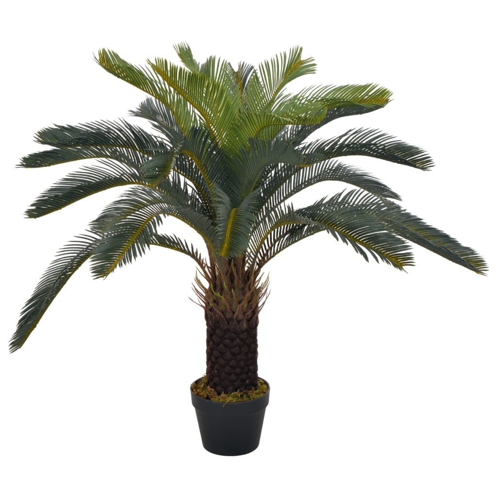 Vidaxl Plant artificiel avec cycaspalm à 90 cm vert