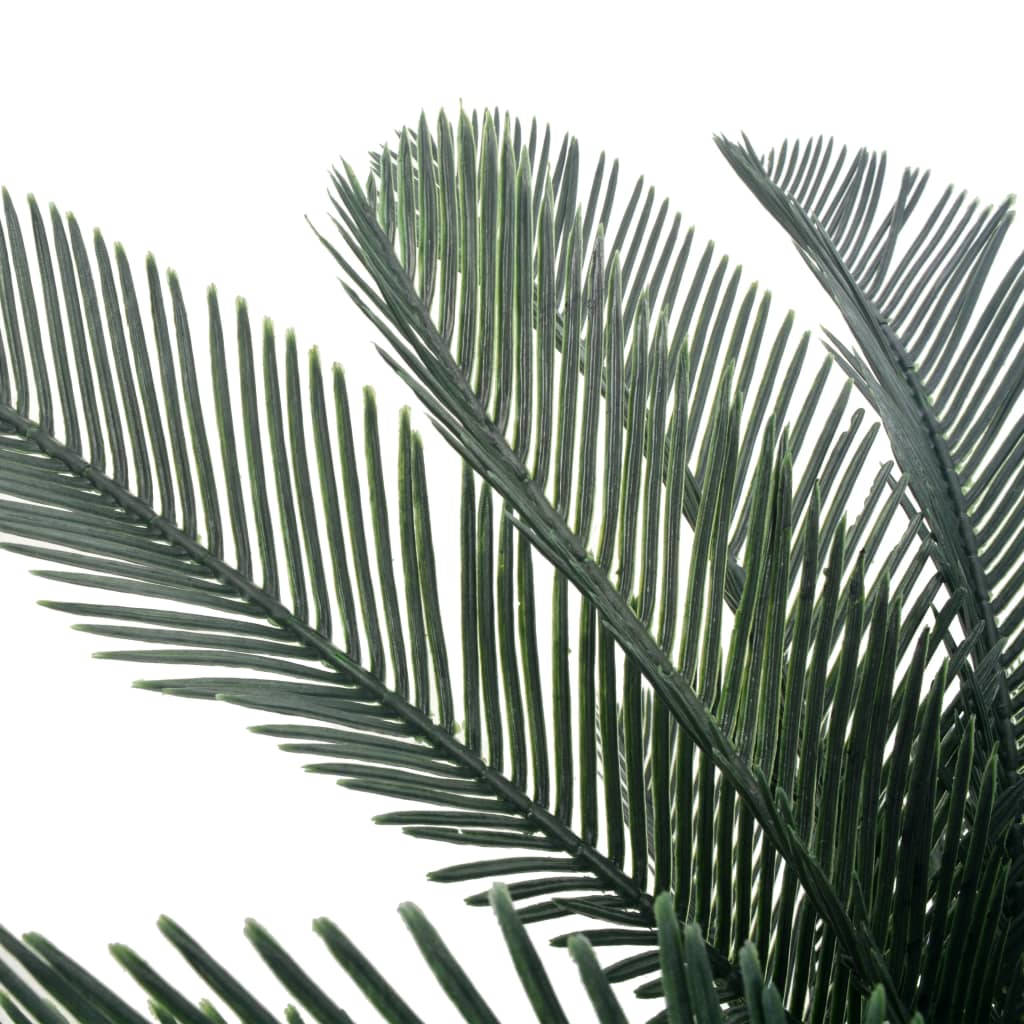 Vidaxl Plant artificiel avec cycaspalm de pot 125 cm vert