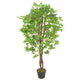 Vidaxl Plant artificiel avec pot Esdoorn 120 cm vert