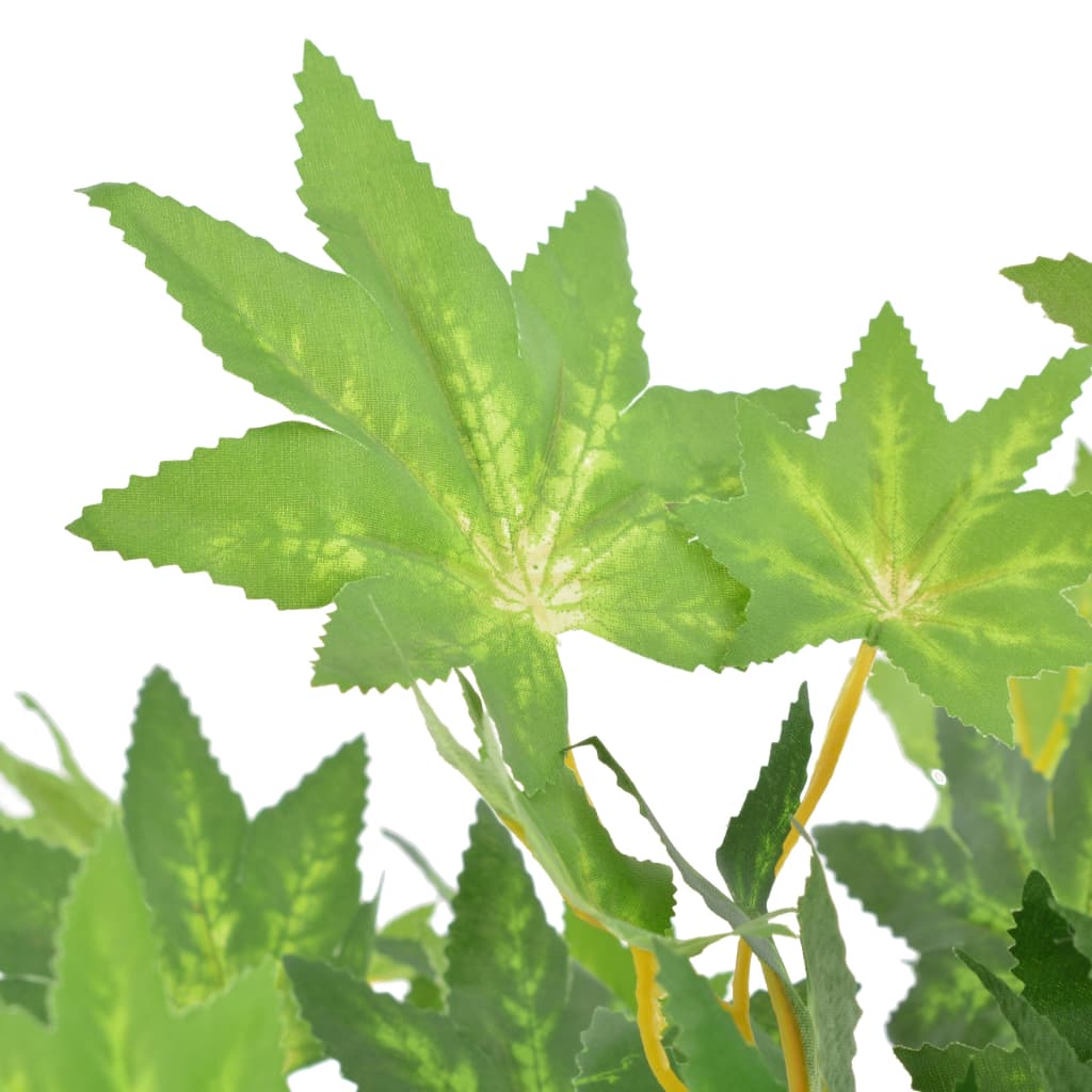 Vidaxl Plant artificiel avec pot Esdoorn 120 cm vert