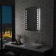 Miroir de salle de bain Vidaxx LED 60x80 cm